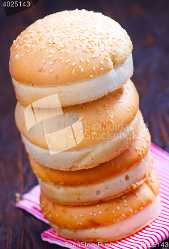 Image of burger buns