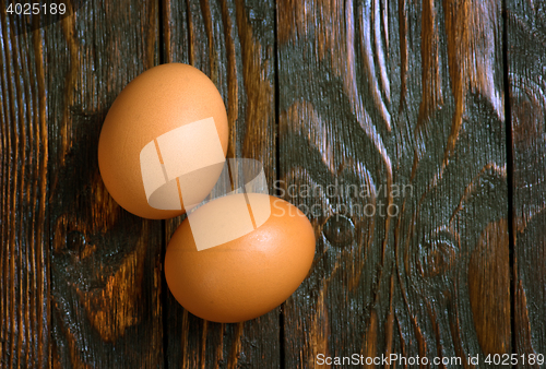 Image of chicken eggs