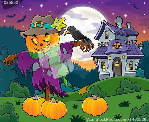 Image of Halloween scarecrow theme image 4