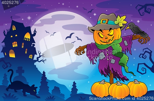 Image of Halloween scarecrow theme image 5