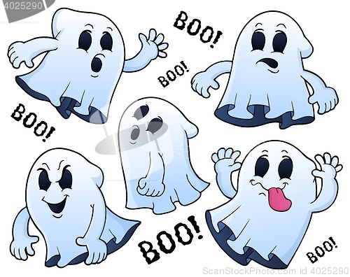 Image of Ghosts thematic set 1