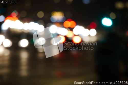 Image of Urban trafic soft background