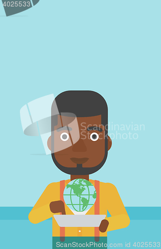 Image of International technology communication.