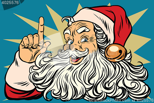 Image of Santa Claus reminds Christmas is coming