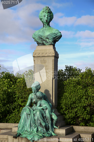 Image of The monument Princess Marie of Orléans at Langelinie in Copenha