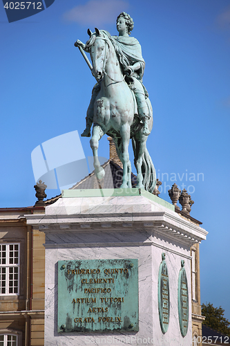 Image of Amalienborg Square in Copenhagen, Denmark