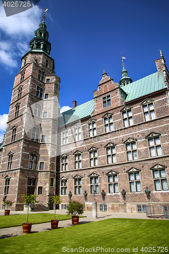 Image of Rosenborg Castle, build by King Christian IV in Copenhagen, Denm