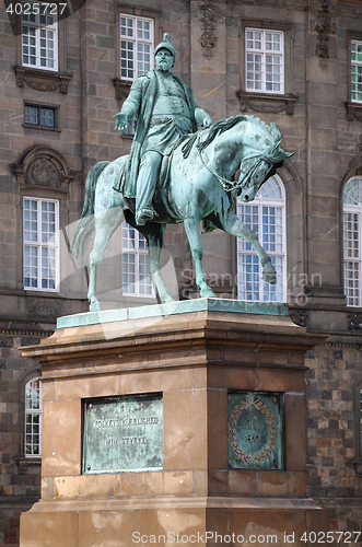 Image of Christiansborg Palace in Copenhagen, Denmark