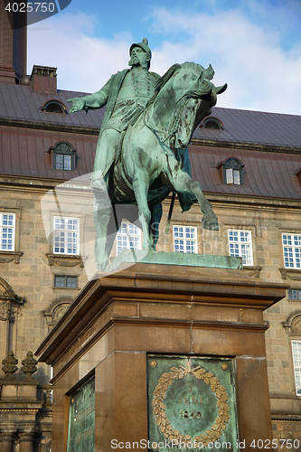 Image of Christiansborg Palace in Copenhagen, Denmark