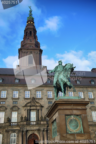 Image of Christiansborg Palace in Copenhagen, Denmark