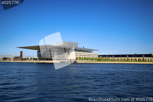 Image of COPENHAGEN, DENMARK - AUGUST 15, 2016 The Copenhagen Opera House