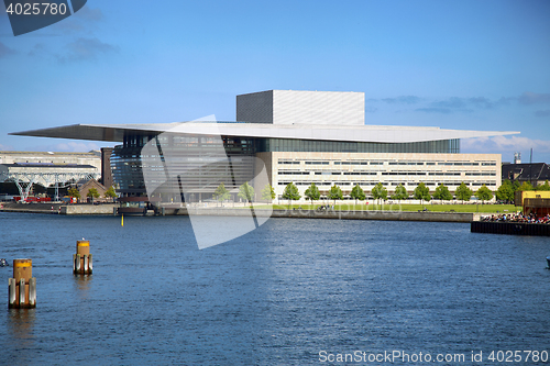 Image of COPENHAGEN, DENMARK - AUGUST 15, 2016 The Copenhagen Opera House