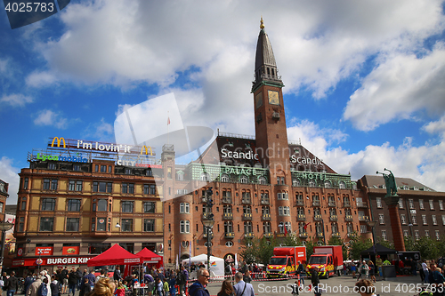 Image of COPENHAGEN, DENMARK - AUGUST 14, 2016: Scandic Palace Hotel is a
