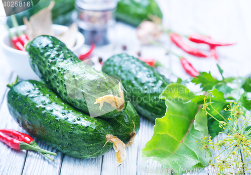 Image of cucumbers