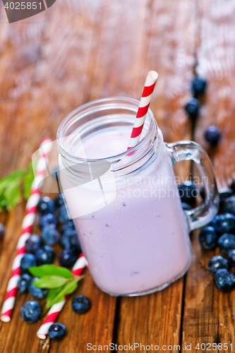 Image of blueberry yogurt