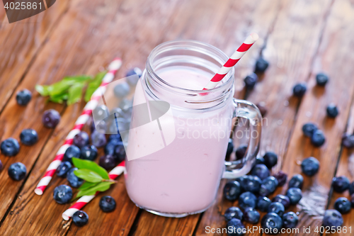Image of blueberry yogurt