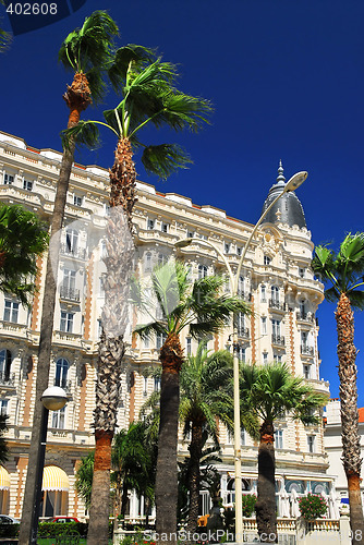 Image of Croisette promenade in Cannes