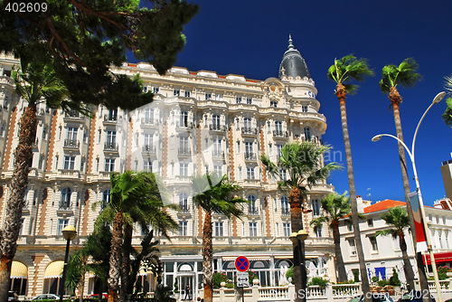 Image of Croisette promenade in Cannes