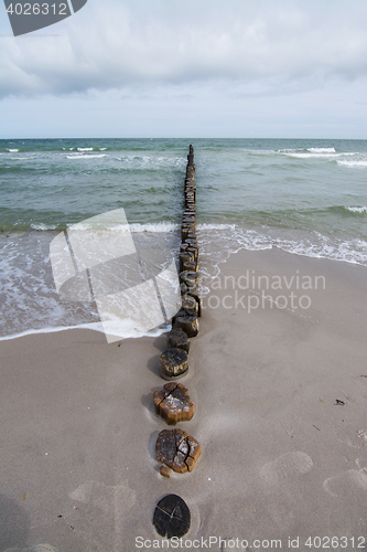 Image of Groyne in Zingst, Darss, Germany