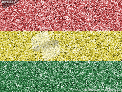 Image of Flag on poppy seed