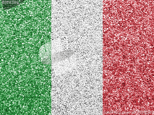 Image of Flag on poppy seed