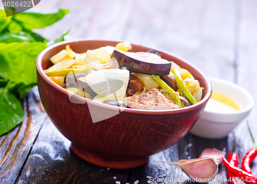 Image of fried vegetables