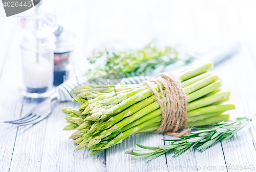 Image of raw asparagus