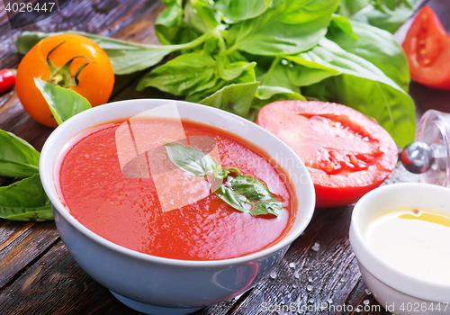 Image of tomato soup