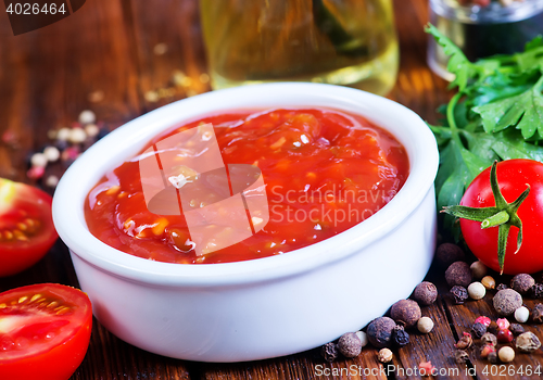 Image of tomato sauce