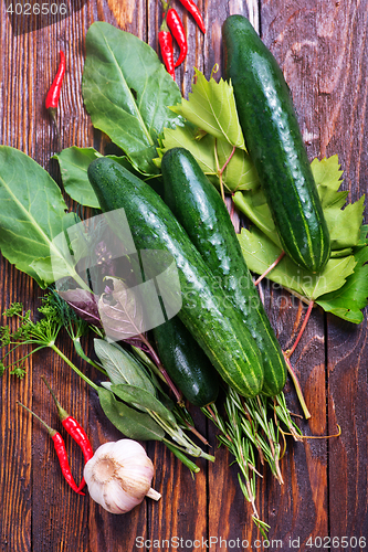 Image of cucumbers