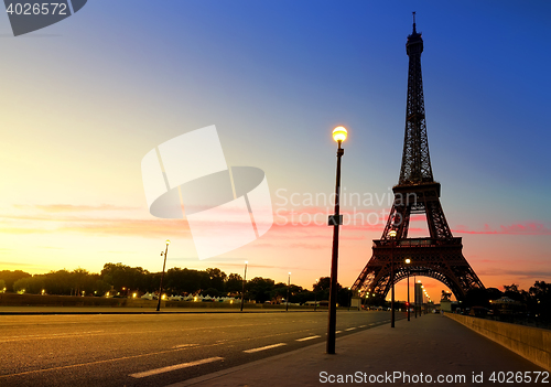 Image of Sunrise in Paris