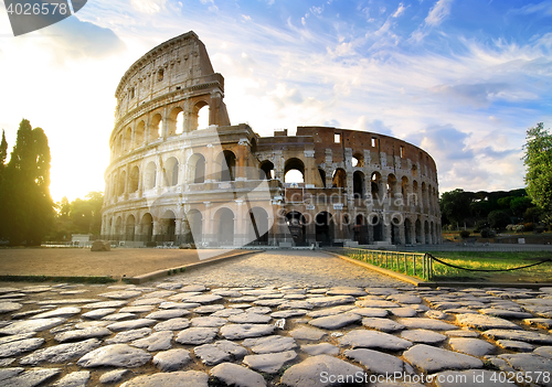 Image of Colosseum in Rome