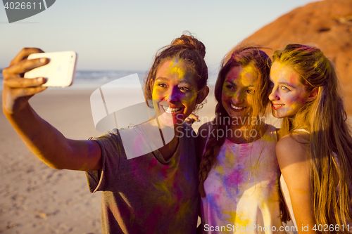 Image of Making a selfie
