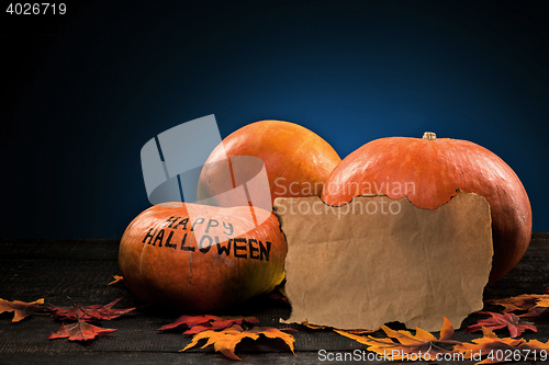 Image of Happy Halloween pumpkins