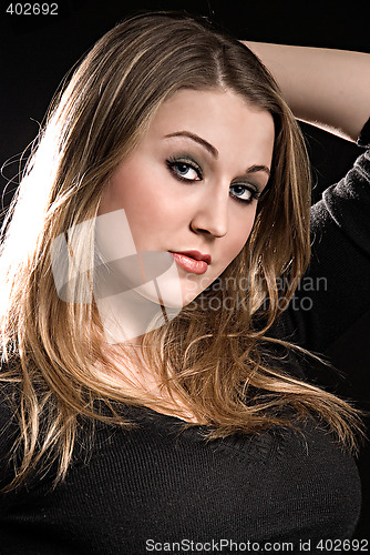 Image of Attractive young woman