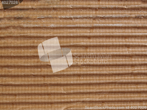 Image of Brown corrugated cardboard background