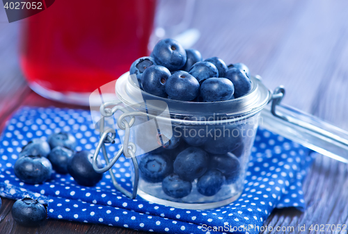Image of fresh blueberry