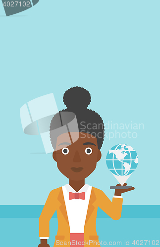 Image of International technology communication.