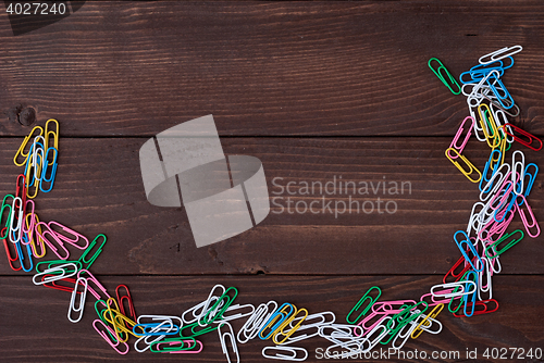 Image of School supplies on a wooden table