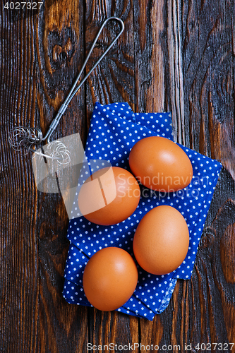 Image of chicken eggs