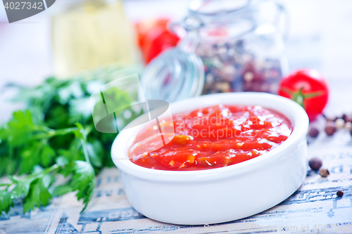 Image of tomato sauce