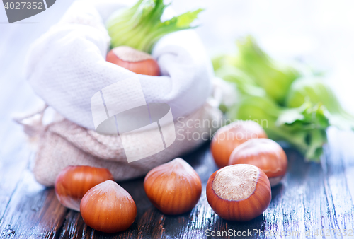 Image of hazelnuts