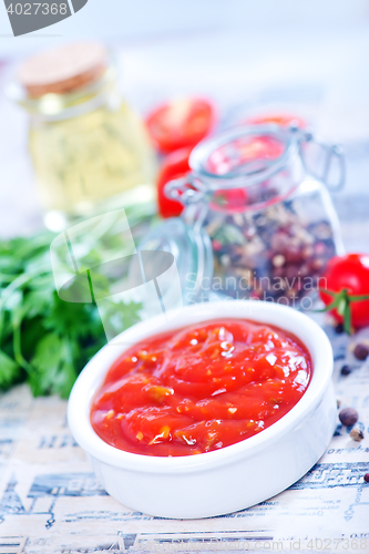 Image of tomato sauce