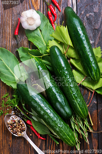 Image of cucumbers