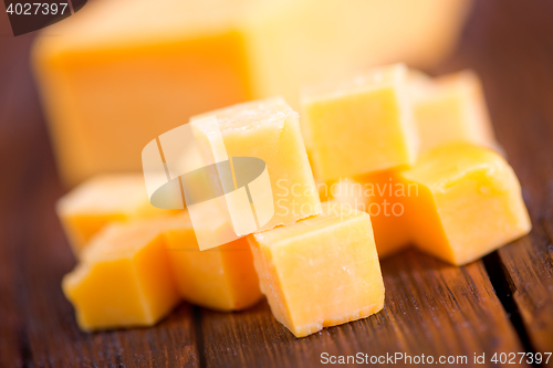 Image of cheddar cheese
