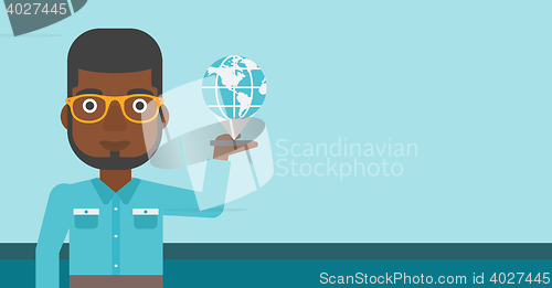 Image of International technology communication.