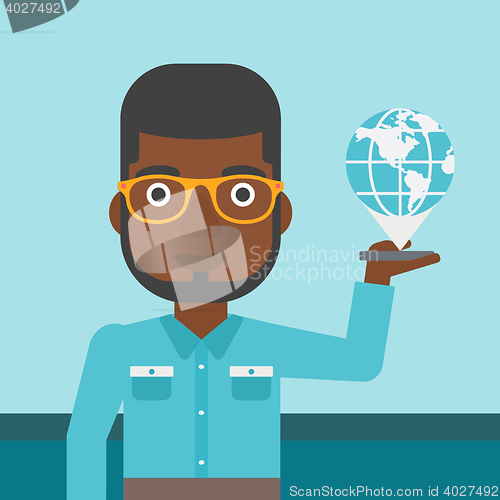 Image of International technology communication.