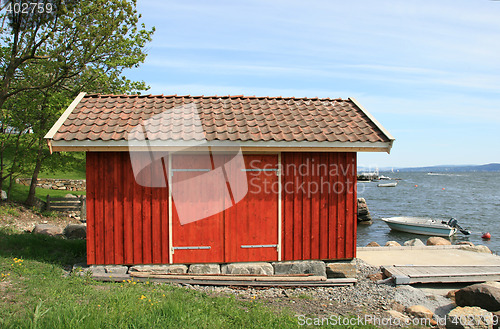 Image of Red shed