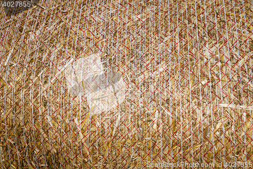 Image of background stack of straw