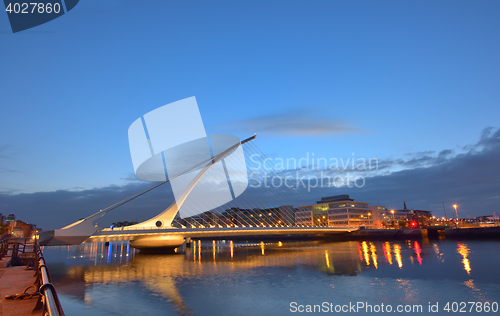 Image of The Samuel Beckett Bridge 